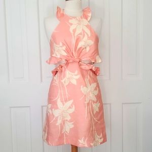 Zimmermann Acadian Tie Back Mini Dress